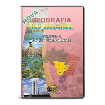 DVD Geografia do Brasil 4 - Regi�o Centro-Oeste
